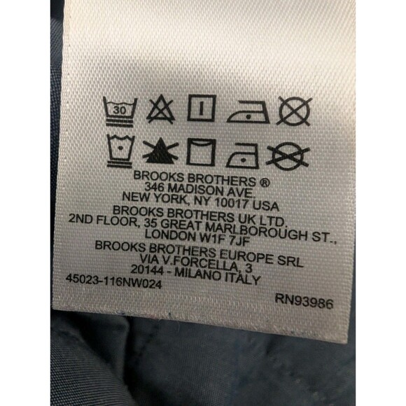 Brooks Brothers Mens 34x32 Navy Performance Tech Chino Golf Pants Poly Spandex - Picture 13 of 14